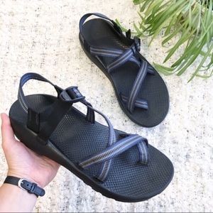 Men’s Sz 14 Z/2 Blue Hiking Sandal Unaweep Sole